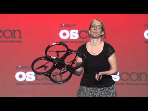 OSCON 2013:  Carin Meier, "The Joy of Flying Robots with Clojure"