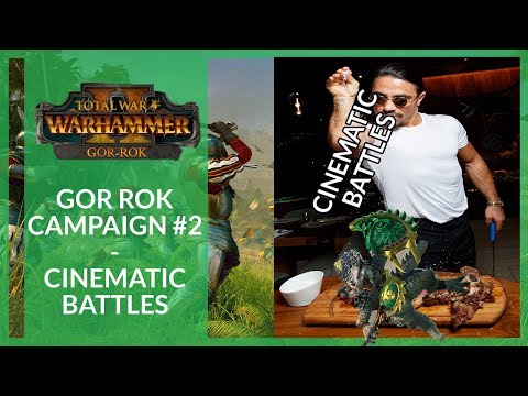 Gor Rok - Cinematic Battles - Part 2 | Total War: Warhammer 2 Campaign