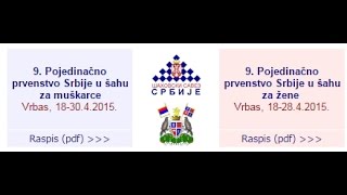 preview picture of video 'Vrbas –domaćin tri velika takmičenja Šahovskog saveza Srbije'