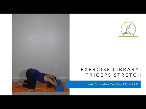 Exercise Library: Triceps Stretch