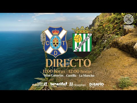 CanteraCDT I CD Tenerife B - CD Quintanar del Rey (14/9, 11:00 horas) I Segunda RFEF