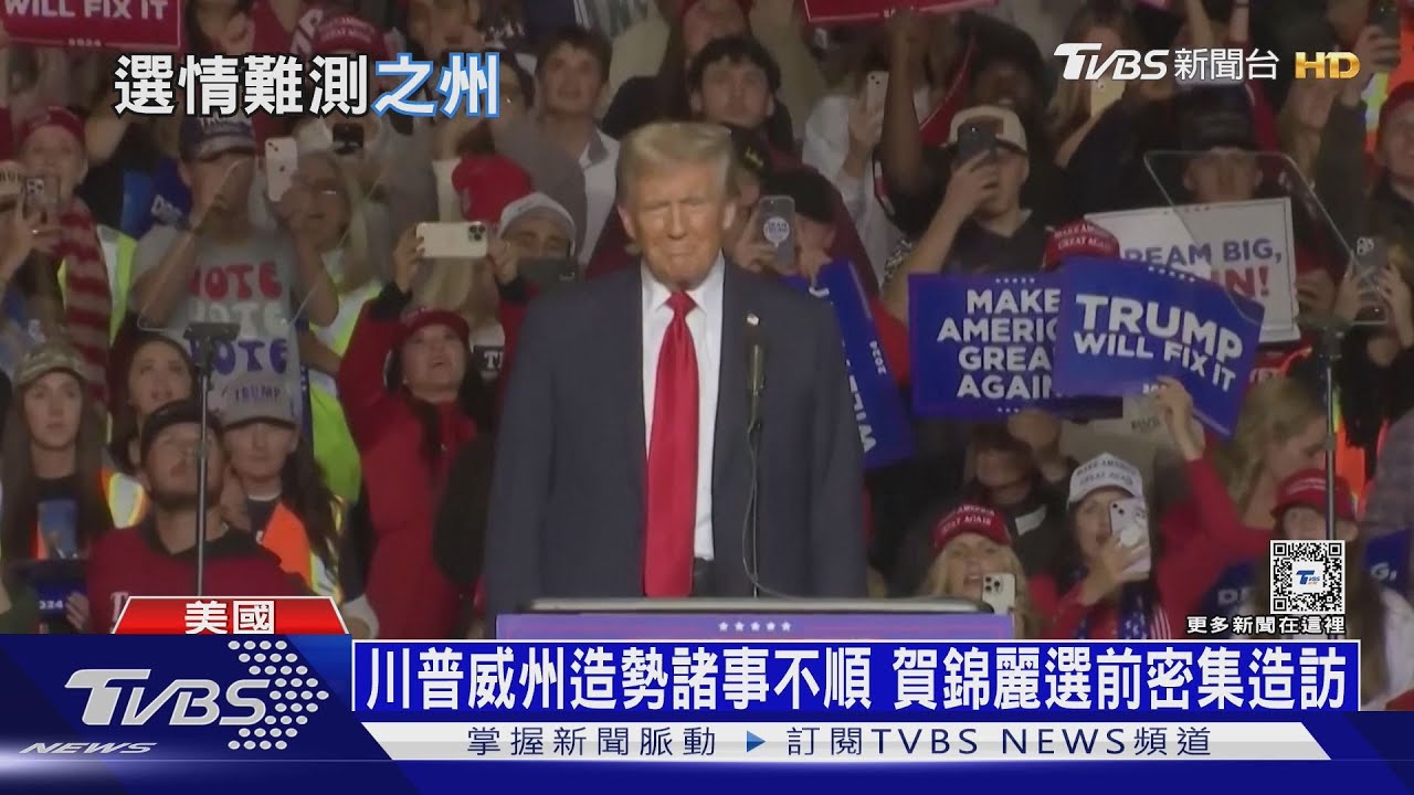 川普在威州陷苦戰!賀挖「富士康設廠跳票」舊帳