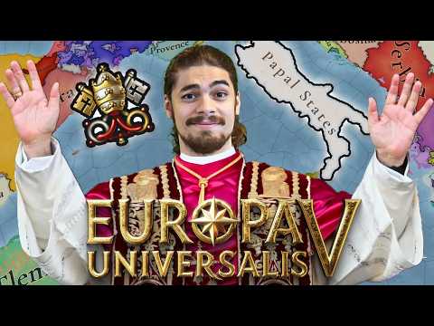 I played as THE POPE in EU5!