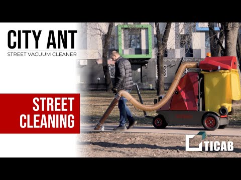 Промышленный (ДОРОЖНЫЙ) ПЫЛЕСОС CITY ANT