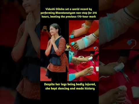 216 Hours of Dance – World Record!” 💃🔥| 9 Days Nonstop Bharatanatyam!” 🌸🏆