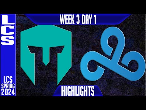 C9 vs IMT Highlights | LCS Spring 2024 Week 3 Day 1 | Cloud9 vs Immortals