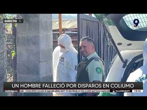 Hombre fue asesinado en el antejardín de su casa en sector de Coliumo en Tomé
