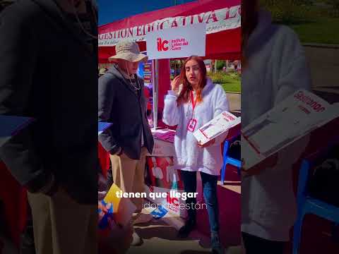 Instituto Latino del Cusco en la Feria de Orientación Vocacional y Bolsa de Trabajo de Yanaoca,Canas