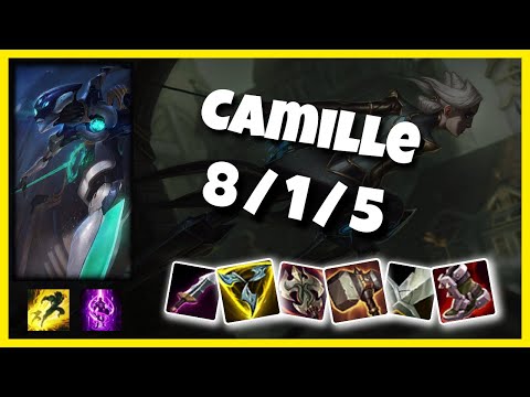 Camille Top 11.1 Challenger Gameplay S11 (8/1/5) - EU
