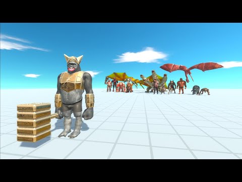 Ghor hammer vs every infernal & Fantasy Animal Revolt Battle Simulator