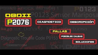 OBD Code p2076 Guide to Repair
