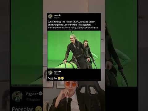 While filming The Hobbit (2014), Orlando Bloom and Evangeline Lilly were told to exaggerate their