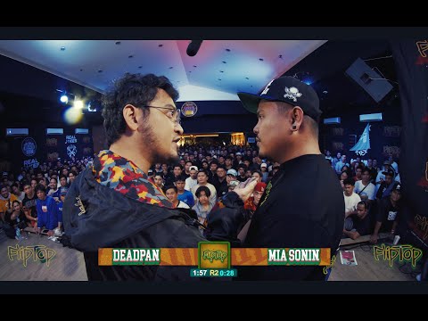 FlipTop - Deadpan vs Mia Sonin