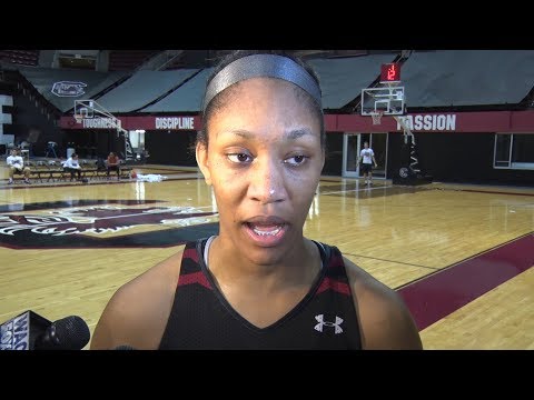 A'ja Wilson Media Availability - 2/21/18