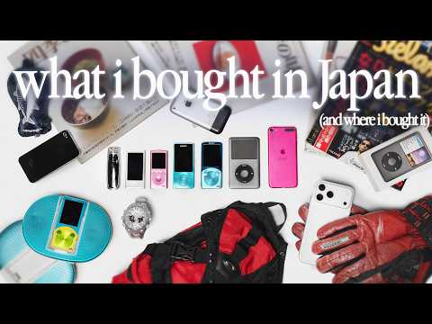 what i bought in Japan - everyday carry tech & cheap retro tech finds!