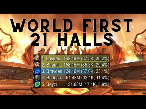 WORLD FIRST 21 HALLS DOUBLE OUTLAW!!