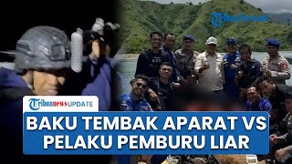Detik-detik Mencekam Baku Tembak Aparat Vs Pemburu Liar di Pulau Komodo, Kejar-kejaran di Laut