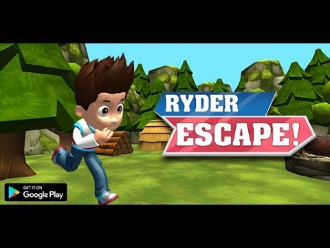 Paw Ryder Escape - Run of Puppy Patrol Video
