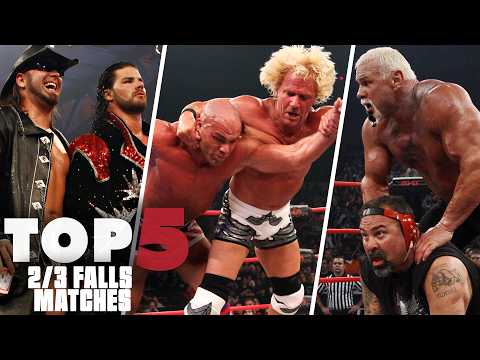TOP 5 Two Out of Three Falls Matches in TNA History