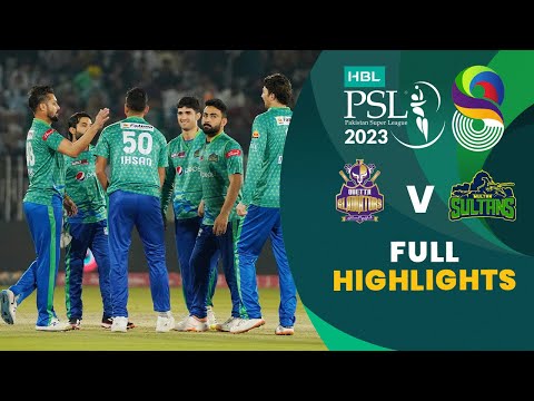 Full Highlights | Quetta Gladiators vs Multan Sultans | Match 28 | HBL PSL 8 | MI2T