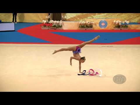 AESMA Carmen Marii (EST) - 2018 Rhythmic Worlds, Sofia (BUL) - Qualifications Ribbon