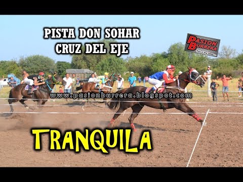 TRANQUILA, Pista Don Sohar   Cruz del Eje (08-03-2020)
