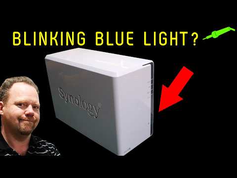 🔴 Fixing a Synology DS218j NAS - Blinking Blue Light - No.1264