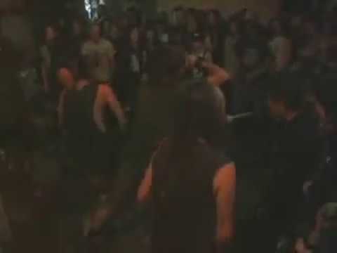 cop on fire - live in Oakland 2008