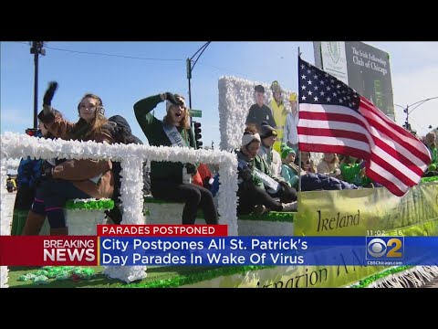 シカゴの聖パトリックの日のパレードは、コロナウイルスの拡散のために延期されました。 (All Chicago St. Patrick's Day Parades Postponed Amid Spread Of Coronavirus)