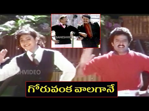 Gandeevam Movie Video Song - Goruvanka Valagaane - ANR, Bala Krishna ,Roja, Mohanlal