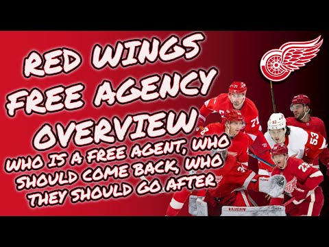 RED WINGS FREE AGENCY OVERVIEW: WHO IS A FREE AGENT, WHO SHOULD COME BACK, WHO THEY SHOULD GO AFTER