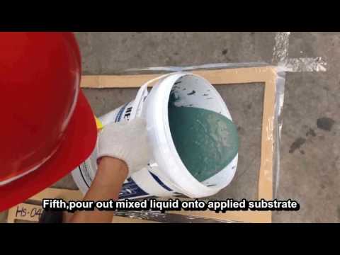 Js polymer modified cement based waterproofing coating liqui...