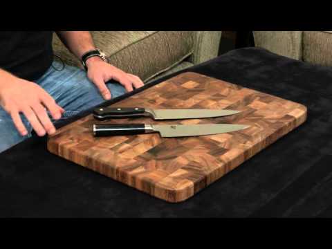 Shun Classic vs Wusthof Classic — 8 Inch Chef's Knife.