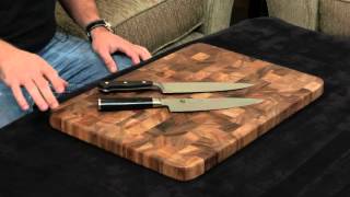 Shun Classic vs Wusthof Classic — 8 Inch Chef's Knife.