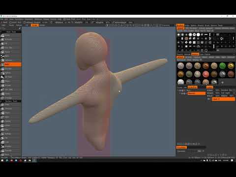 02 3D coat Basic Sculpting Character