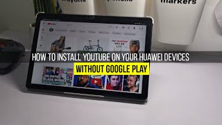 HOW TO EASILY INSTALL YOUTUBE ON YOUR HUAWEI DEVICES WITHOUT GOOGLE PLAY #shorts