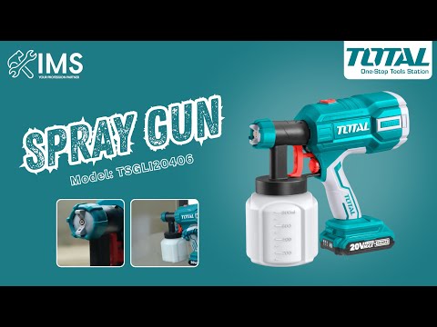 Total Lithium-ion Spray Gun 20V | TSGLI20406 | Product Overview