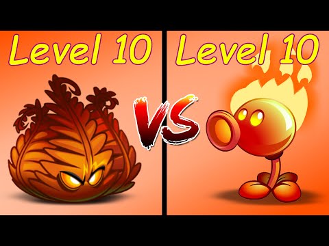 Inferno 10 vs Fire Peashooter 10 Premium Plants PVZ 2 ► Plants vs. Zombies 2: It's About Time
