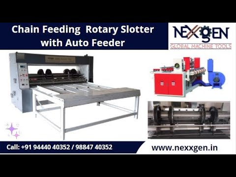 Combined Rotary Slotter Machine