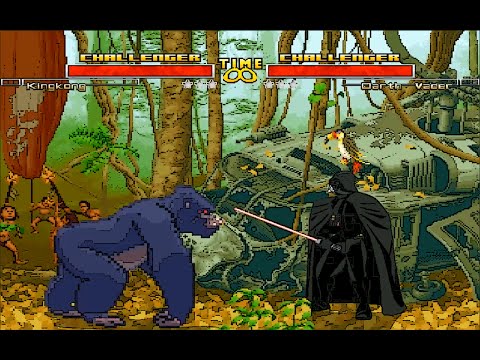 Mugen : King Kong Vs Darth Vader (Star Wars)