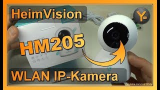 Review: HeimVision HM205 / Full HD Wireless IP-Kamera mit Nachtsicht & Audio