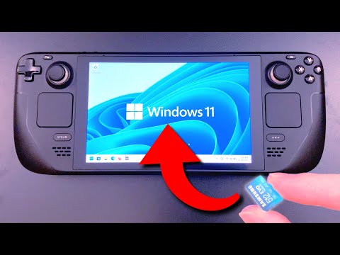 Installing Windows 11 on the Steam Deck SD Card and Losing my Mind