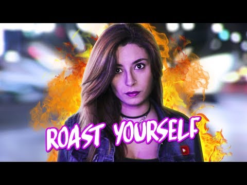 ROAST YOURSELF CHALLENGE | Lyna Vlogs