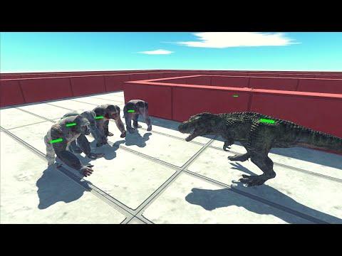 Impossible Maze - Goro The Giant Team ARBS | Animal Revolt Battle Simulator