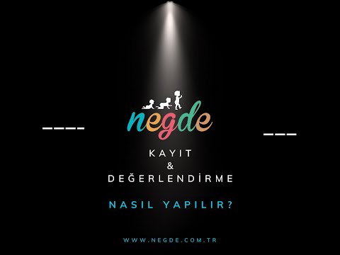 NEGDE - Nasıl Kayıt Olunur?