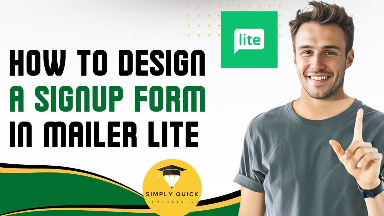 How to Design a Signup Form in MailerLite (Free Version) 2025