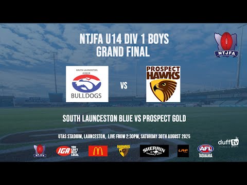 South Launceston Blue vs Prospect Gold | U14 Div 1 Boys Grand Final 2025