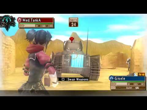 [Level 1 Stats] Valkyria Chronicles 3 E2 - Extra Missions: Gunner on the Opposite Shore - 4 Turns