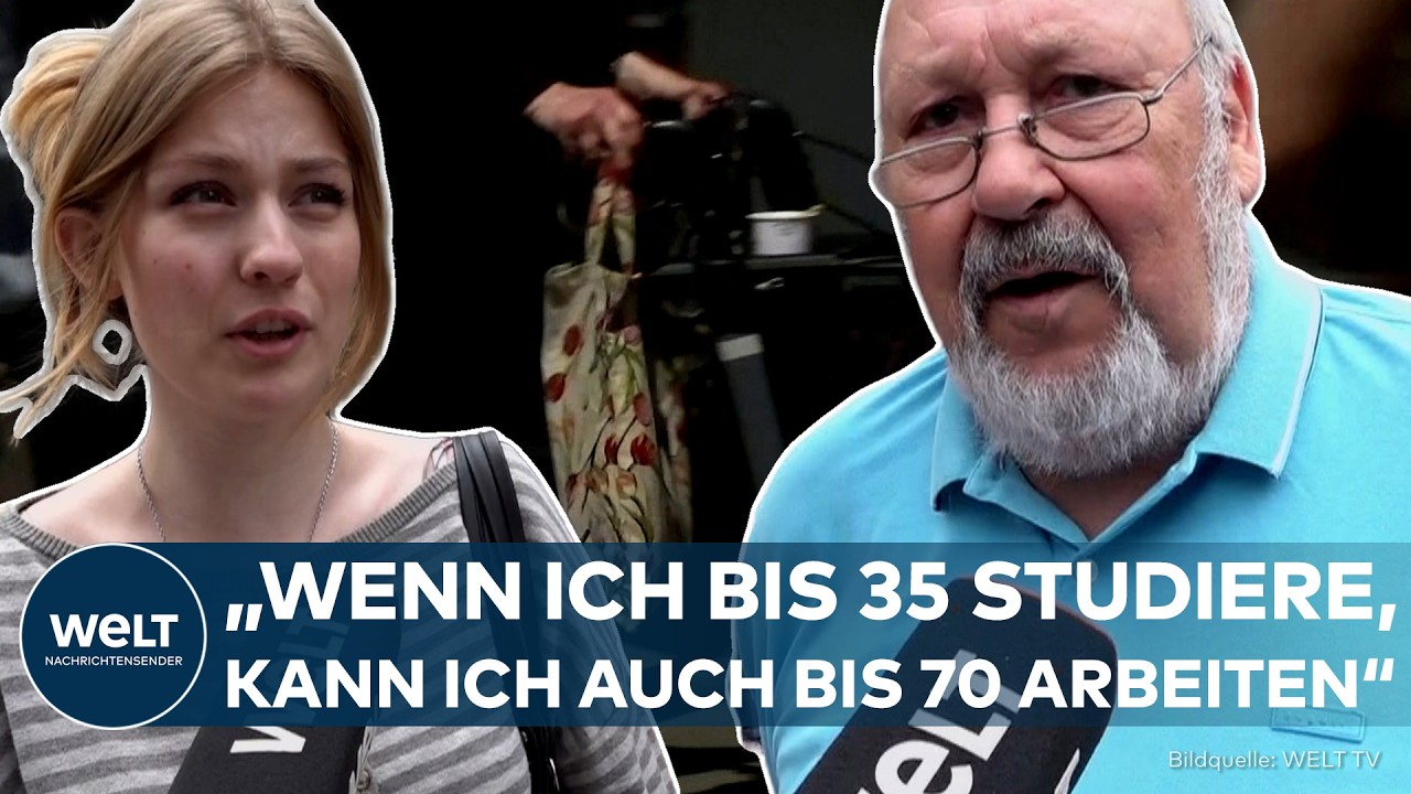 RENTENKRISE: Arbeiten bis 70? „Mit 65 ist eigentlich Schluss“ – das sagt Deutschland