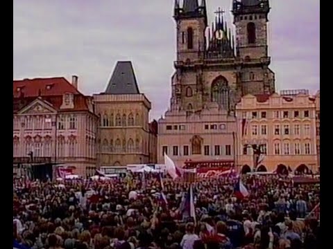 Fotbal: Reportáže po finále Euro 1996 : Staroměstské náměstí, ČT, ARD, ZDF, Galaxie, Prima TV